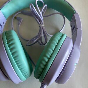 Mint & Lavender Headphones